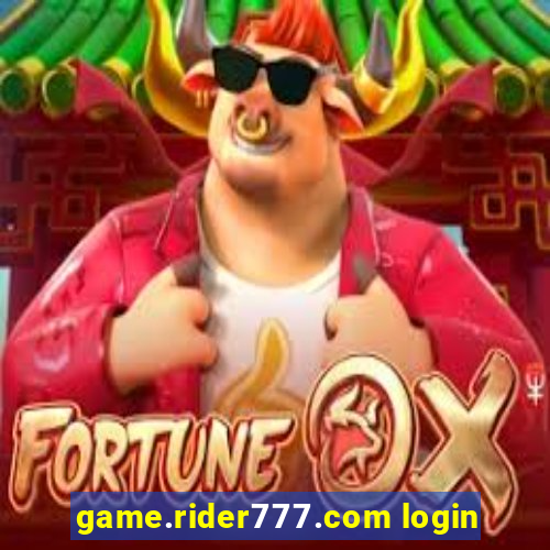 game.rider777.com login